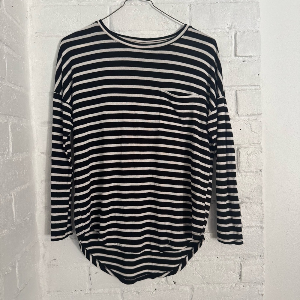 Old Navy Striped Long Sleeve Tunic Tee - Size XS $12